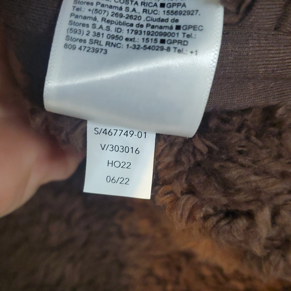 Athleta Westbound Jacket Size Large Sherpa Lined Bomber Coat Brown Heavy - Picture 10 of 16